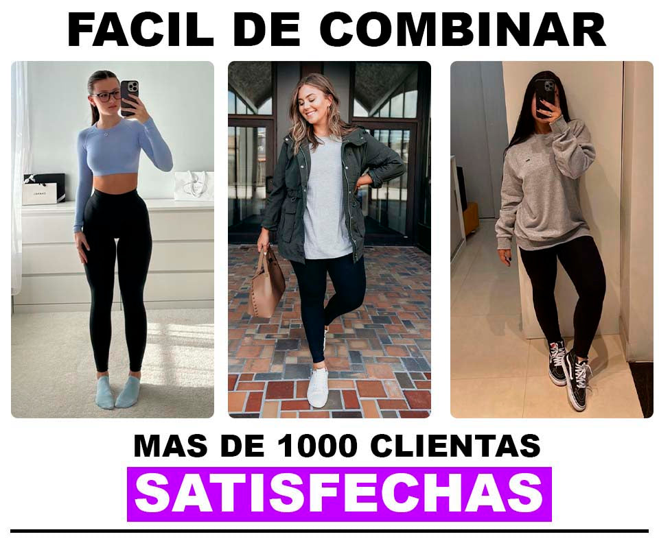 2 LEGGING NY DEPORTIVO DE ALTA COMPRESIÓN